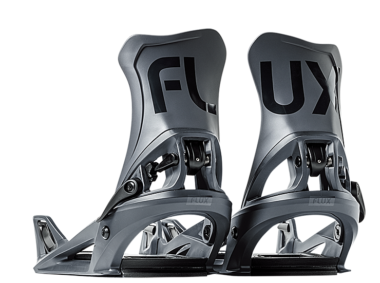 FLUX スノーボードビンディング グレー FLUX DS スノーボード flux ds 26-27 Flux ビンディング DS